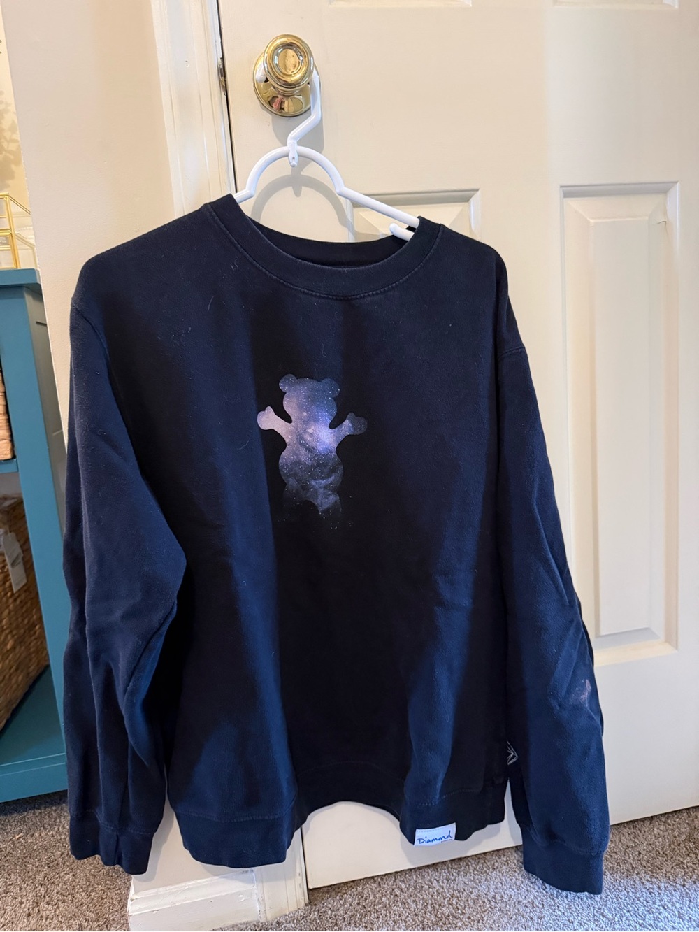 Diamond Supply Co.  x Disney Mickey Mouse Galaxy Crewneck Sweatshirt